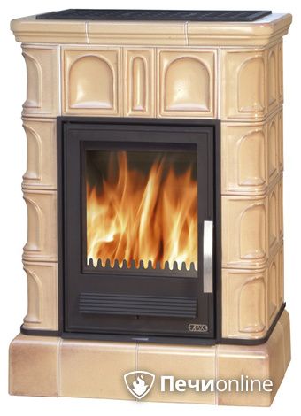 Печь-камин ABX Britania EXclusive, кафельный цоколь, табак в Калининграде